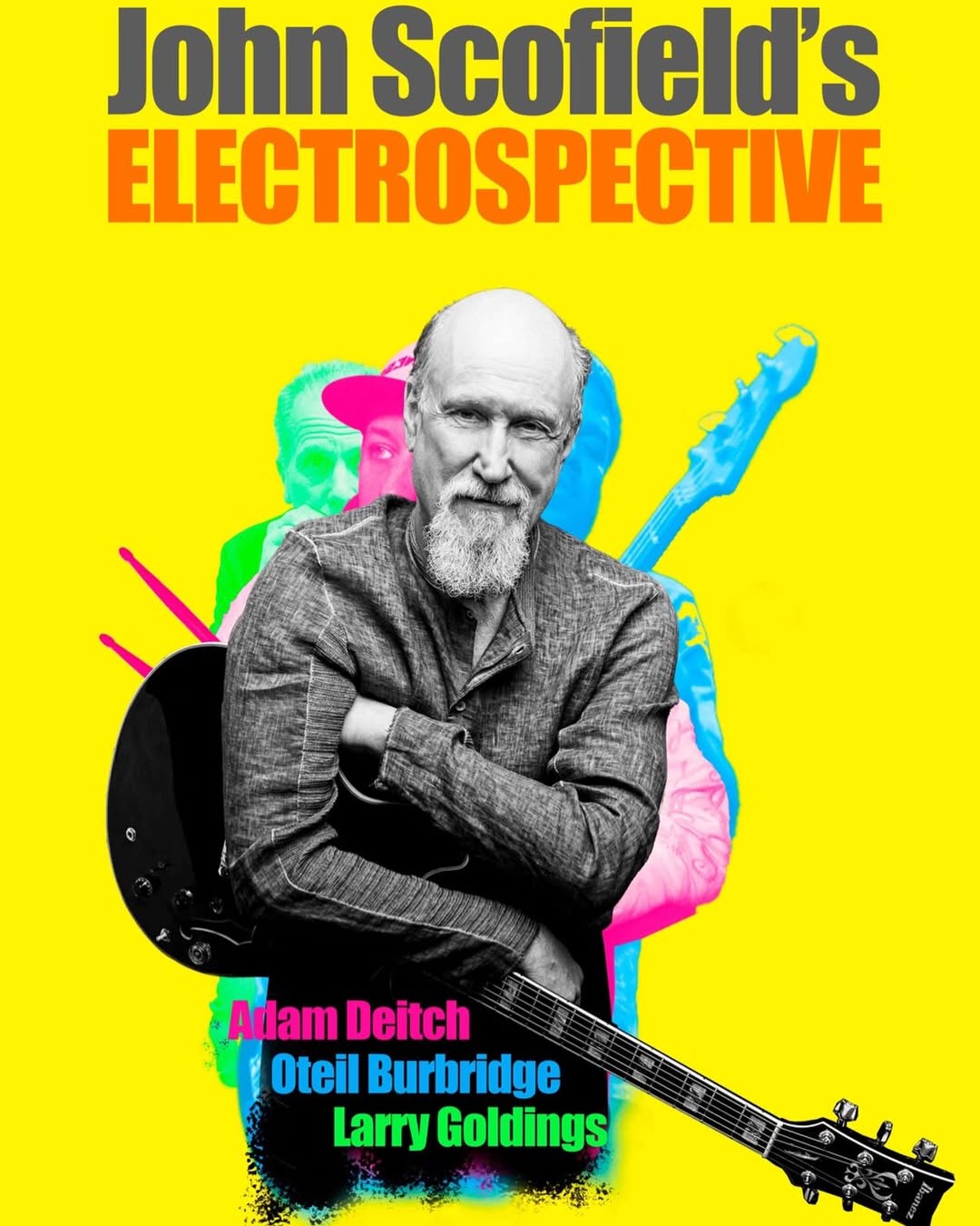 John Scofield Electrospective Tour Poster 2026–2027